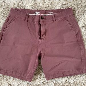 Mugsy Anders shorts, size 35 - 7 inch inseam. Gently worn.